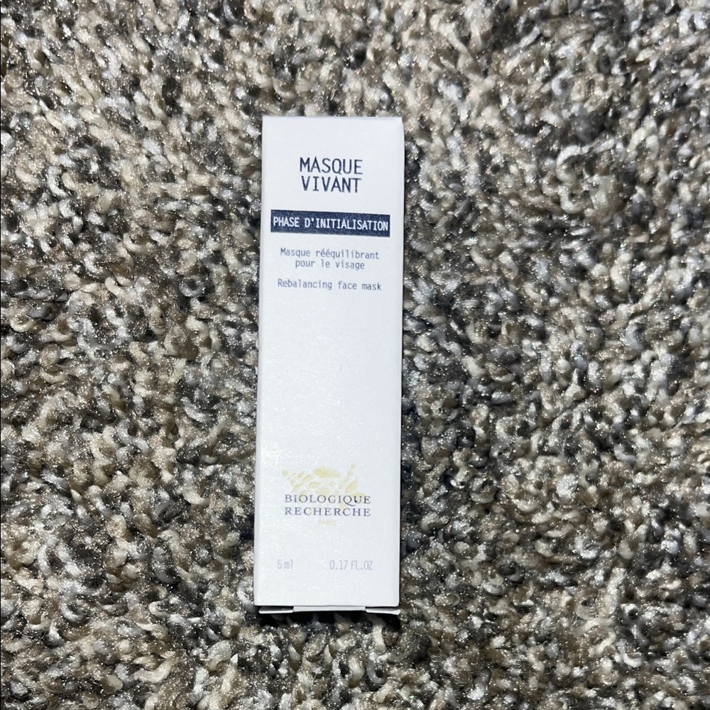 Biologique Recherche Masque Vivant Rebalancing Face Mask - White